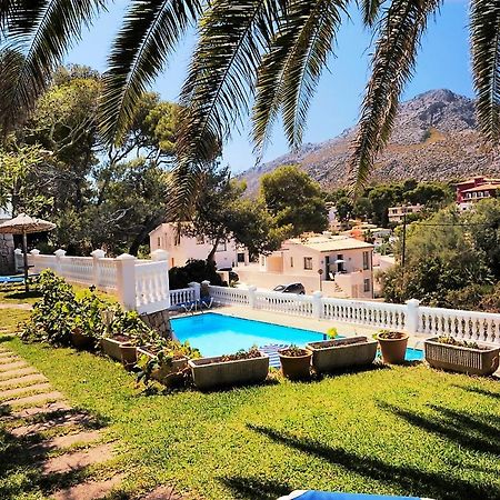 Hostal Los Pinos Cala de Sant Vicenc Eksteriør billede