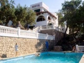 Hostal Los Pinos Cala de Sant Vicenc Eksteriør billede